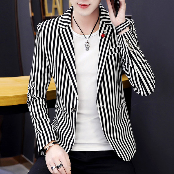 สูท Blazers ผู้ชาย เสื้อคลุมสไตล์สูท สำหรับผู้ชาย