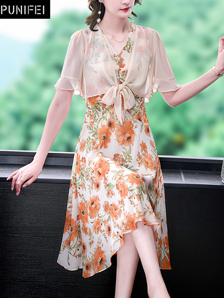 เดรสวัยผู้ใหญ่40-60ปี เดรสคุณแม่ ชุดเดรสทำงานวัยผู้ใหญ่ แบรนด์ MAMA DRESS