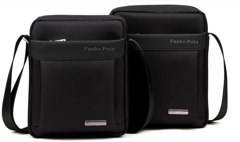 กระเป๋าสะพายข้างผู้ชาย กระเป๋า polo สะพายข้าง แนว Sport วัสดุ Polyester กันน้ำ กระเป๋าสะพายข้างสีดำ แบบสวย ใส่ของได้เยอะ ของขวัญให้แฟน 741518