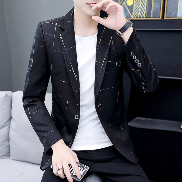 สูท Blazers ผู้ชาย เสื้อคลุมสไตล์สูท สำหรับผู้ชาย