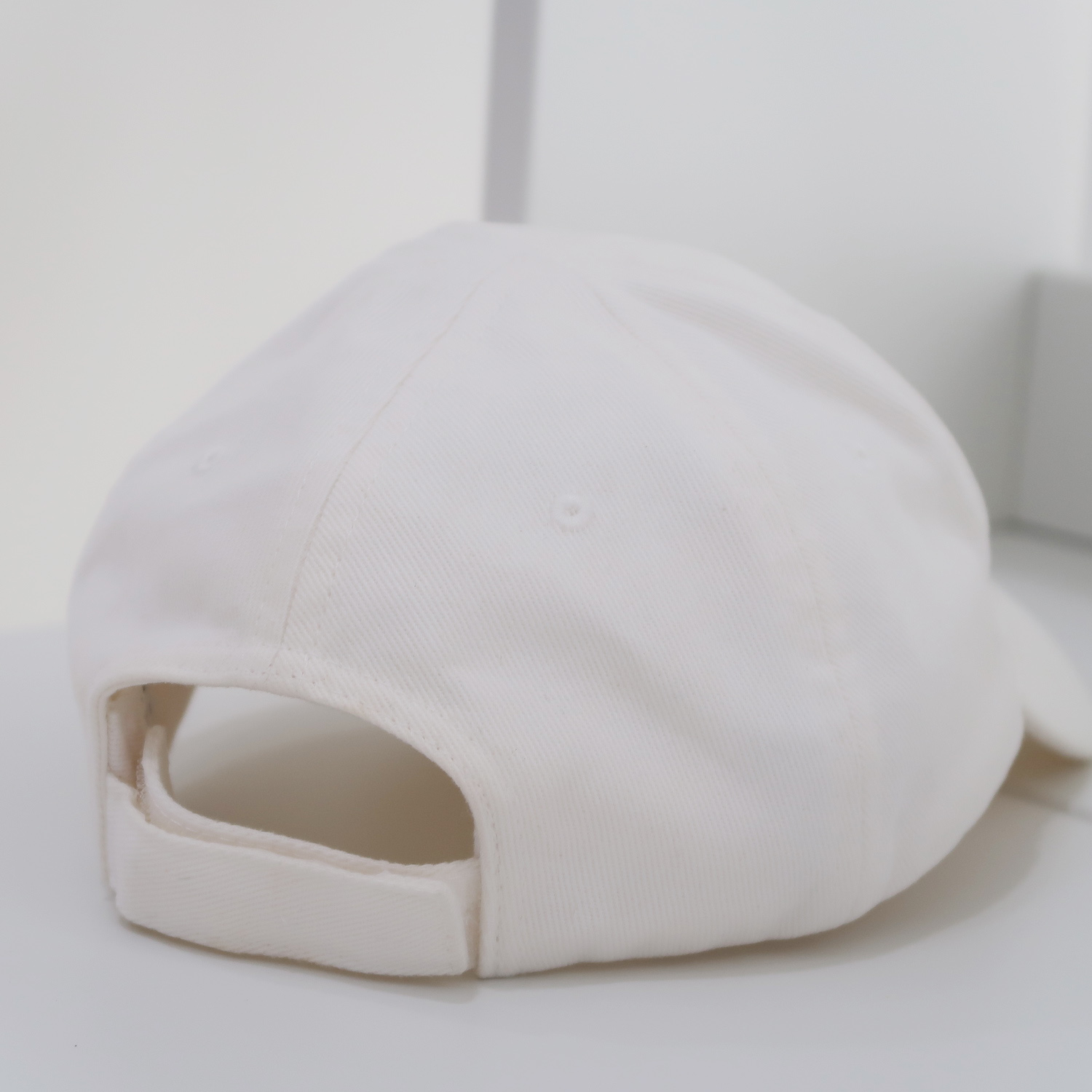 Balenciaga White Logo Cap