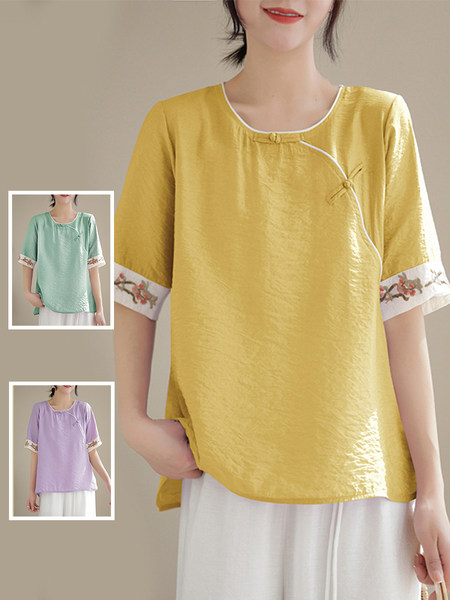 เสื้อลินิน เสื้อผ้าฝ้ายลินิน เสื้อเชิ้ตผ้าลินิน