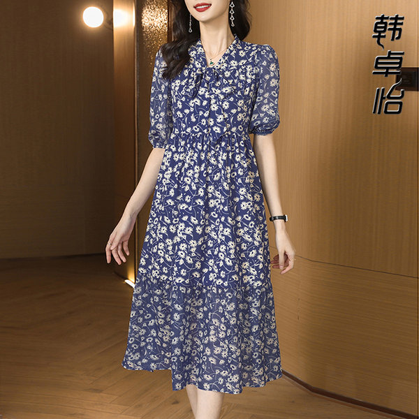 เดรสวัยผู้ใหญ่40-60ปี เดรสคุณแม่ ชุดเดรสทำงานวัยผู้ใหญ่ แบรนด์ MAMA DRESS