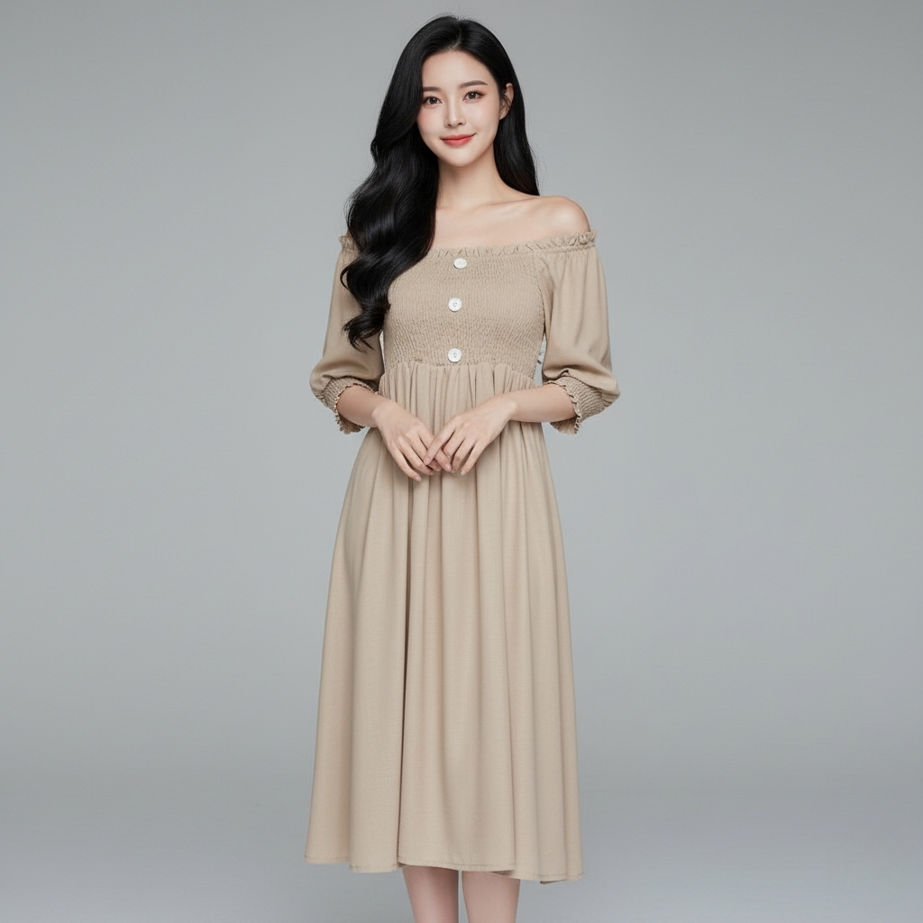ðĪ Dress4705 āđāļāļĢāļŠāļĒāļēāļ§āđāļāļīāļāđāļŦāļĨāđāļŠāļĩāļāļĢāļĩāļĄāļāđāļģāļāļēāļĨ āļĄāļīāļāļīāļĄāļāļĨāļāļĢāļĩāđāļĄāļĩāļĒāļĄ āļāļĢāļāļŠāļ§āļĒāļāļĨāļēāļŠāļŠāļīāļāđāļŠāđāđāļāđāļāļļāļāđāļāļāļēāļŠ