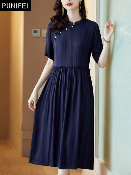 เดรสวัยผู้ใหญ่40-60ปี เดรสคุณแม่ ชุดเดรสทำงานวัยผู้ใหญ่ แบรนด์ MAMA DRESS
