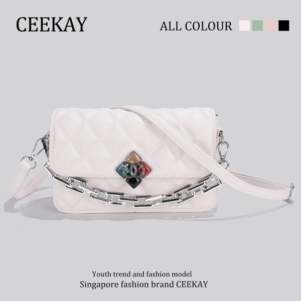 กระเป๋าสะพายข้างเกาหลี กระเป๋าผู้หญิงแบรนด์ CEEKEY
