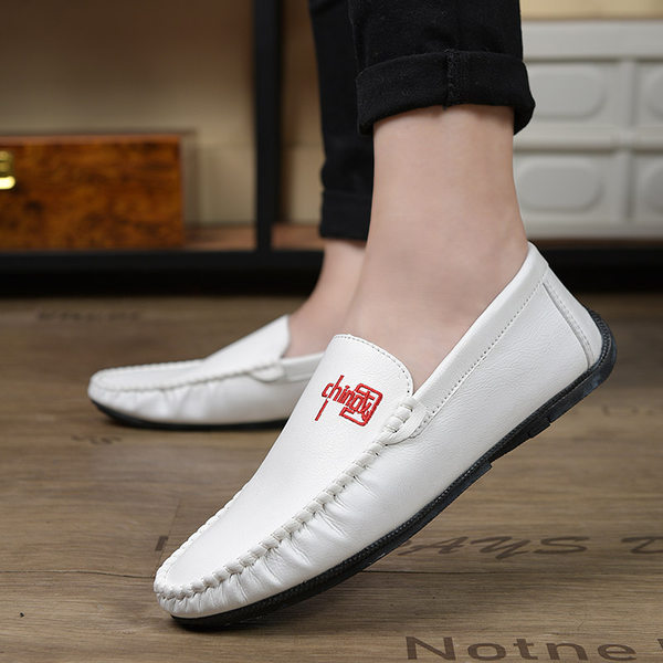 รองเท้าหนังผู้ชาย มีไซส์39-44 รองเท้าโลฟเฟอร์ชาย Slip-On Shoes
