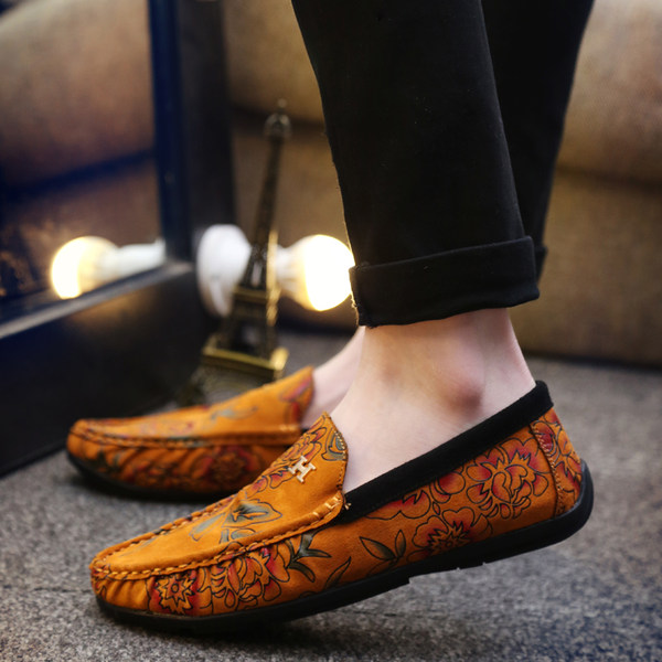 รองเท้าหนังผู้ชาย มีไซส์39-44 รองเท้าโลฟเฟอร์ชาย Slip-On Shoes