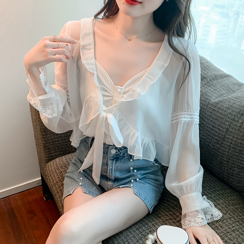 เสื้อเชิ้ตแขนยาววัยรุ่น ลายสวยๆ แบรนด์ YIL AN