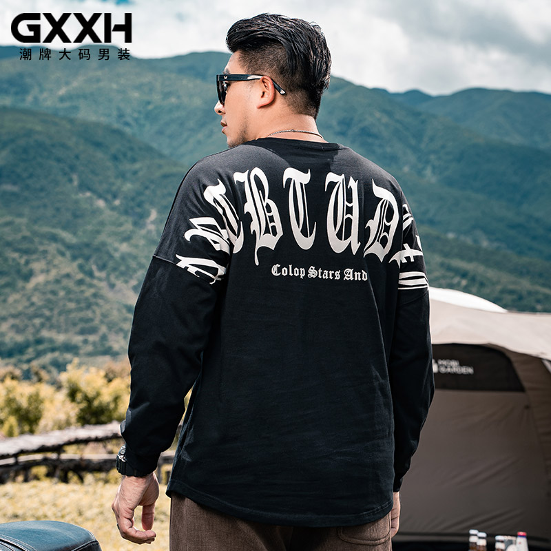 เสื้อยืดผู้ชายอ้วน S-5XL(อกเสื้อ39-51นิ้ว)