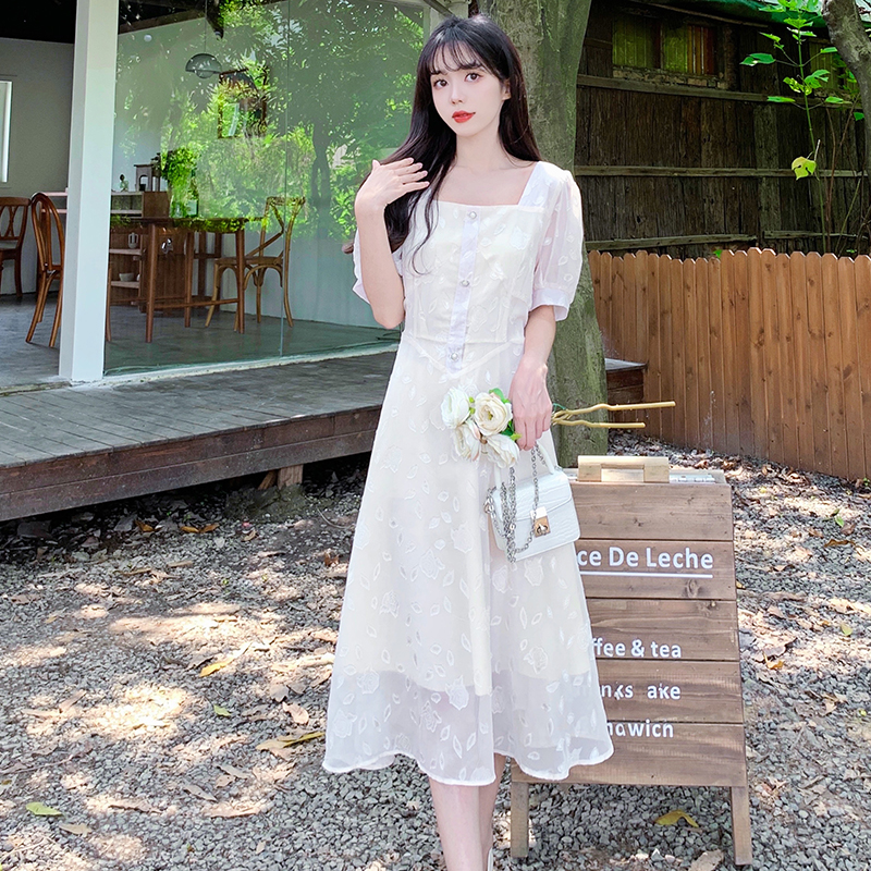 เดรสวัยรุ่น-เดรสคนอ้วนวัยรุ่น L-4XL(อก38-46 นิ้ว)