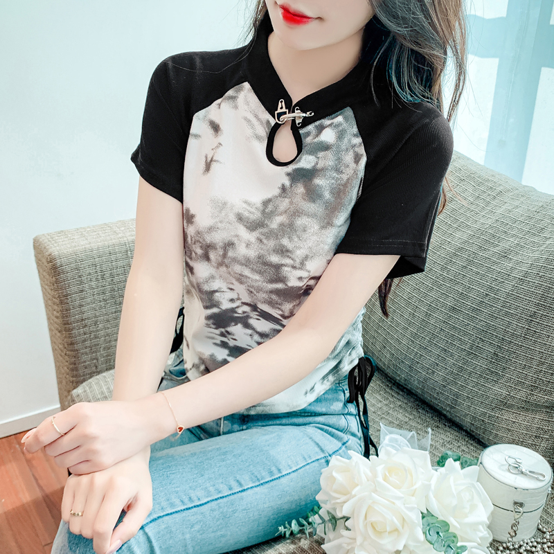 เสื้อผ้าวัยรุ่นเกาหลี เสื้อยืดวัยรุ่นผู้หญิง มีขนาด S M L XL