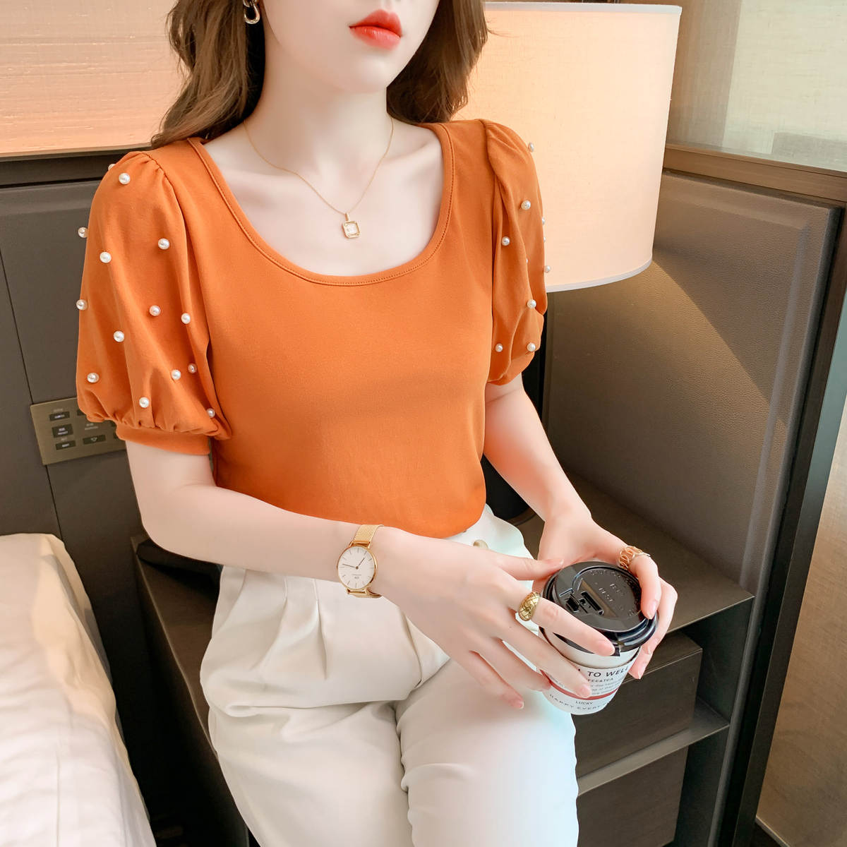 เสื้อยืดวัยรุ่นน่ารักๆ เสื้อวัยรุ่นแขนสั้น เสื้อผ้าวัยรุ่นเกาหลี แบรนด์ Wiyike