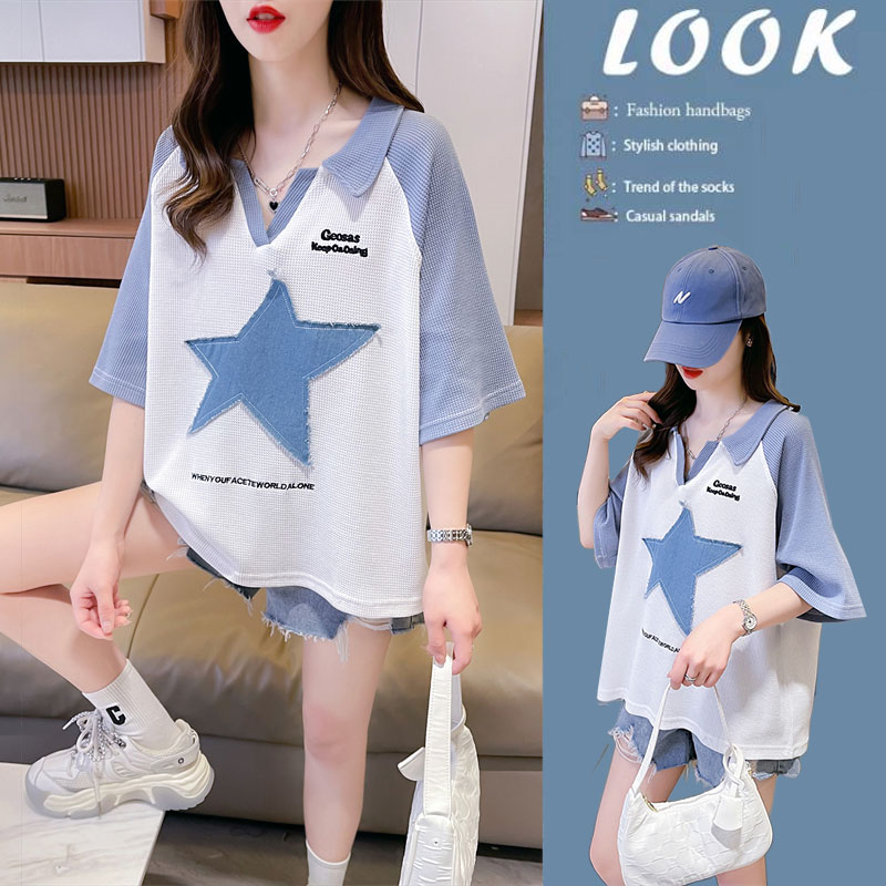 เสื้อยืดคนอ้วนแบบโอเวอร์ไซส์แบบ ulzzang fashion สนใจทักแชท
