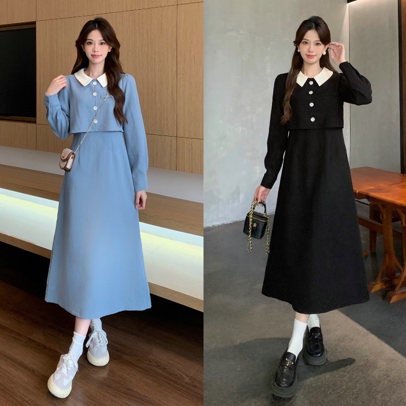 เดรสสาวอวบ มีไซส์ L-4XLอกเสื้อ 38-47 นิ้ว ใส่ได้ทั้งสาวหุ่นดีน่ารักจนถึงสาวอวบพลัสไซส์ จัดส่งฟรี! ทักแชทสั่งซื้อ