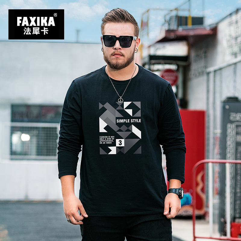 เสื้อยืดผู้ชายอ้วน S-5XL(อกเสื้อ39-51นิ้ว)