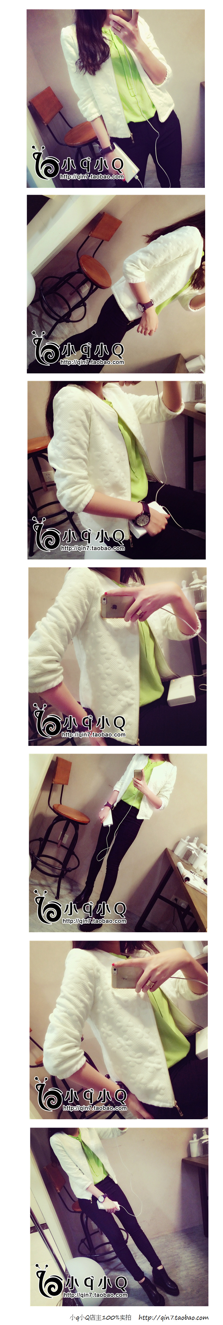 เสื้อคลุมสุดน่ารัก สีขาว เนื้อผ้านิ่มมี texture ในตัวอย่างดี ลายดอกไม้หวานๆ พร้อมส่งเลยจ้า white