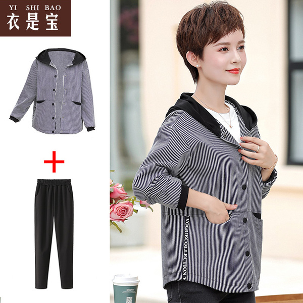 เสื้อผ้าแฟชั่นสุภาพสตรีวัยผู้ใหญ่ Yi Shi Bao