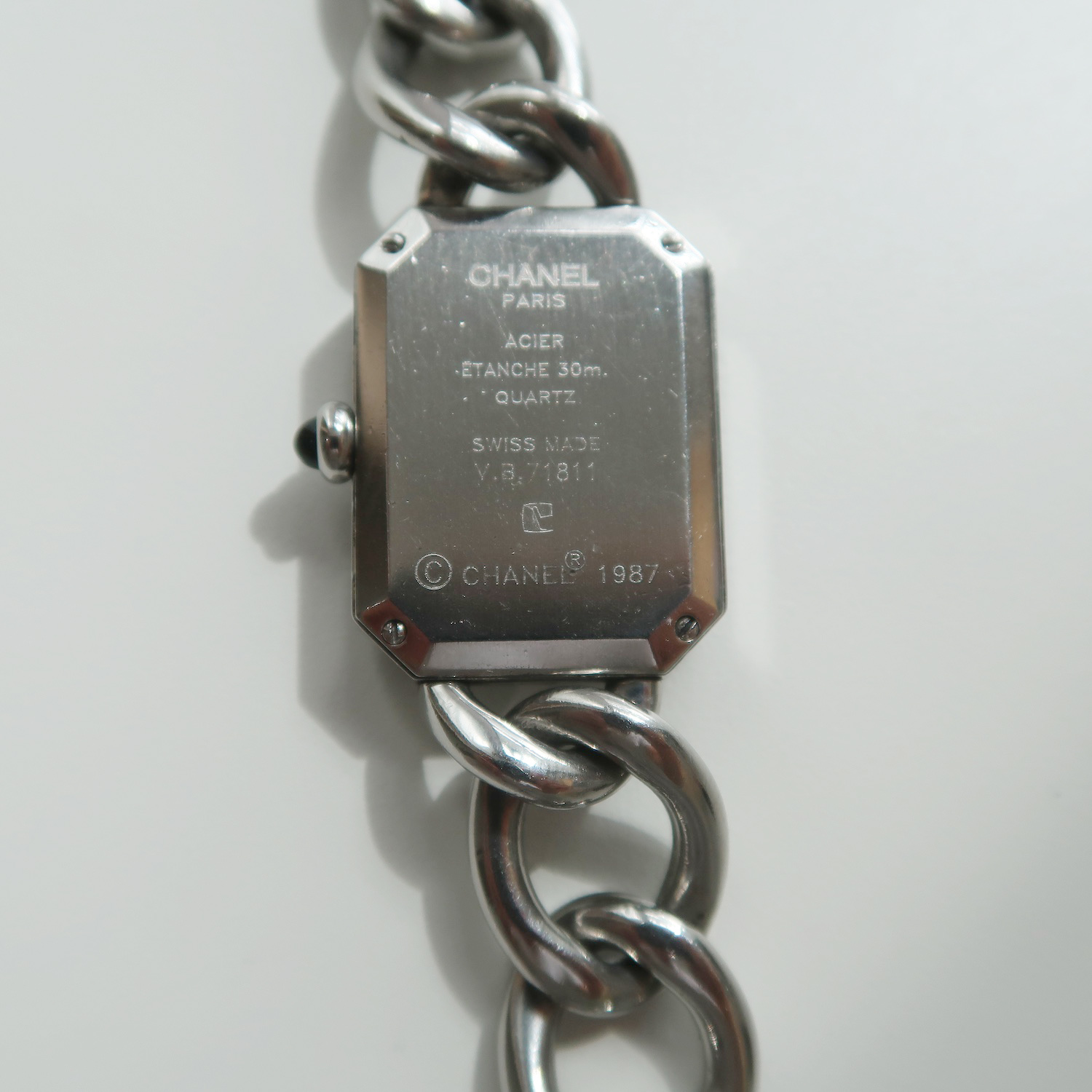 Chanel Premiere Gourmette Chain Watch