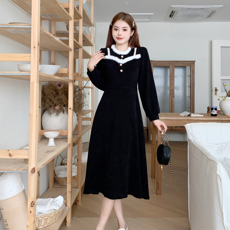เดรสสาวอวบ มีไซส์ L-4XLอกเสื้อ 38-47 นิ้ว ใส่ได้ทั้งสาวหุ่นดีน่ารักจนถึงสาวอวบพลัสไซส์ จัดส่งฟรี! ทักแชทสั่งซื้อ