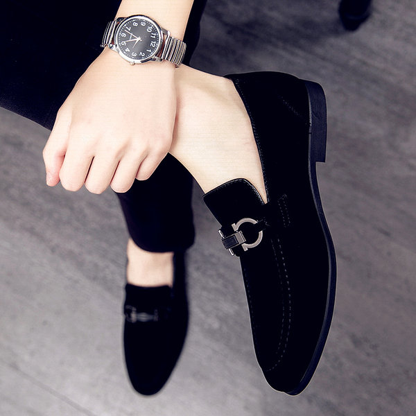รองเท้าหนังผู้ชาย มีไซส์39-44 รองเท้าโลฟเฟอร์ชาย Slip-On Shoes