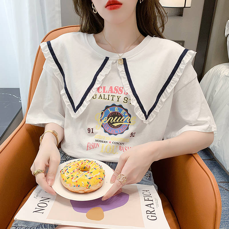 เสื้อยืดวัยรุ่นน่ารักๆ เสื้อวัยรุ่นแขนสั้น เสื้อผ้าวัยรุ่นเกาหลี แบรนด์ Wiyike