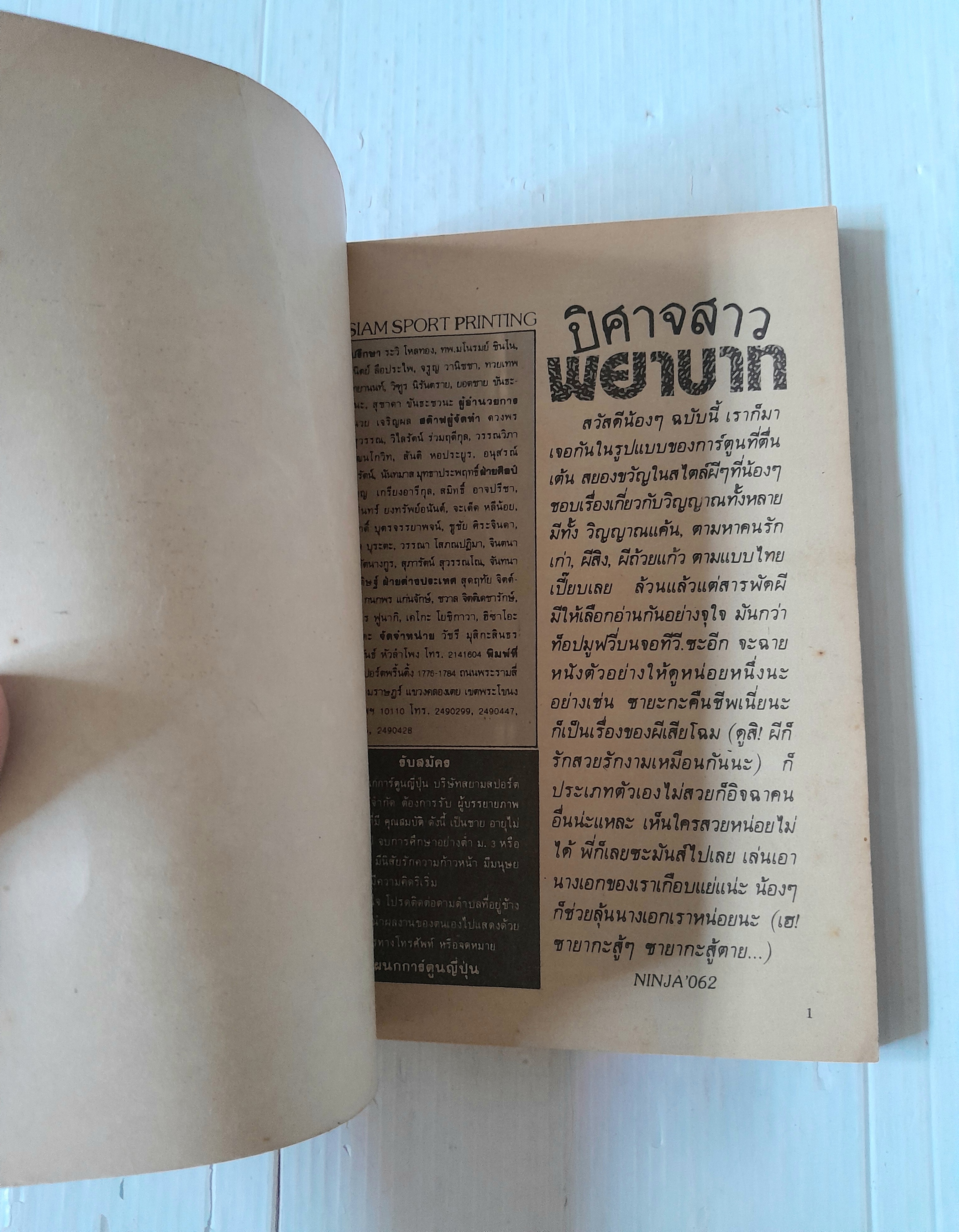 ปีศาจสาวพยาบาท (เล่มเดียวจบ) / Narumo Atsuko