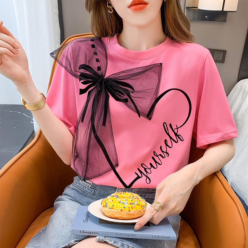 เสื้อยืดวัยรุ่นน่ารักๆ เสื้อวัยรุ่นแขนสั้น เสื้อผ้าวัยรุ่นเกาหลี แบรนด์ Wiyike