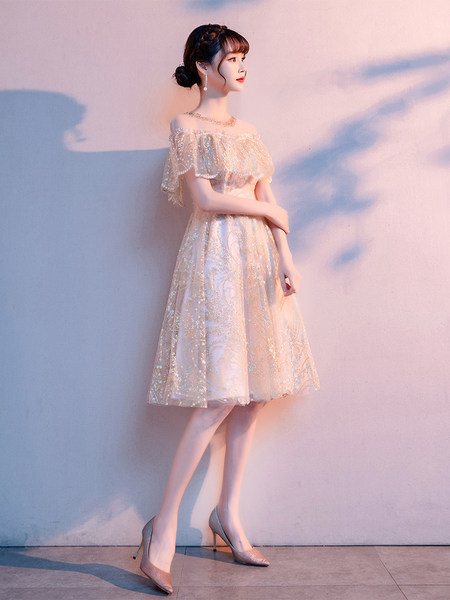 ชุดราตรี ชุดออกงาน ดีไซน์หรู แบรนด์ Angel