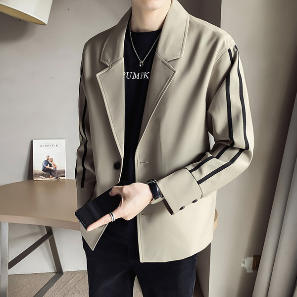 สูท Blazers ผู้ชาย เสื้อคลุมสไตล์สูท สำหรับผู้ชาย