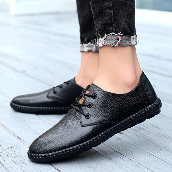 รองเท้าหนังผู้ชาย มีไซส์39-44 รองเท้าโลฟเฟอร์ชาย Slip-On Shoes