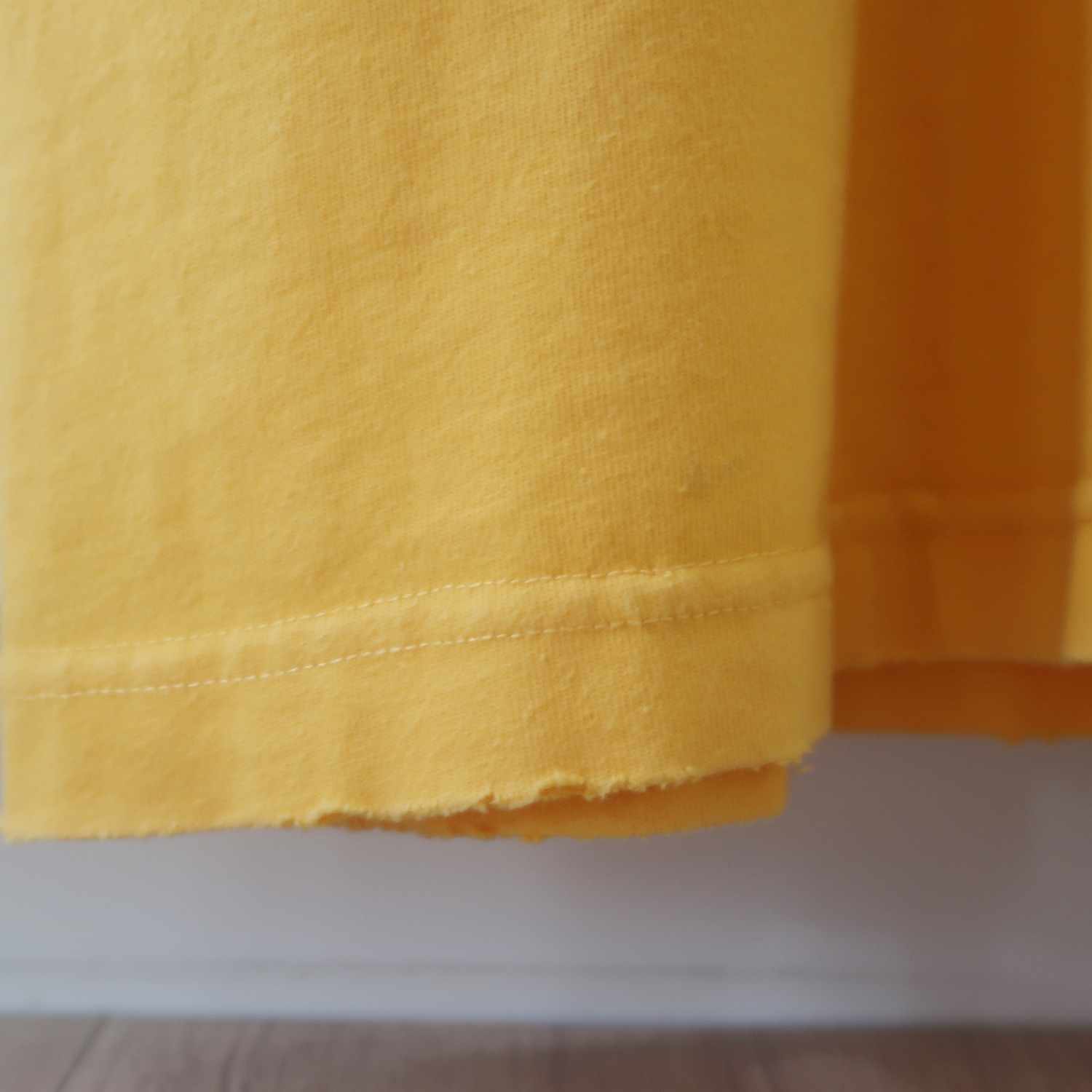 Balenciaga Yellow Wave Logo T Shirt