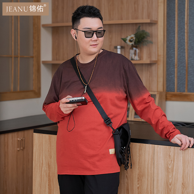 เสื้อยืดผู้ชายอ้วน S-5XL(อกเสื้อ39-51นิ้ว)