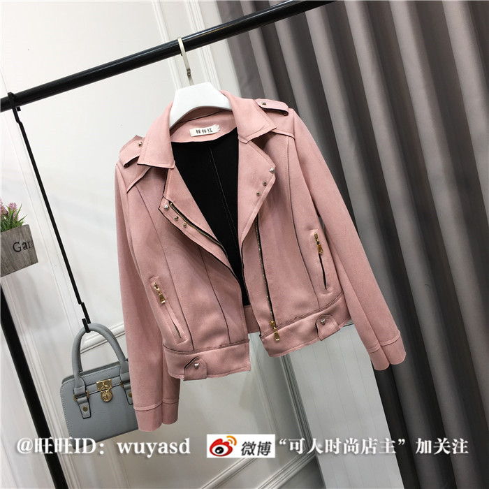 แจ็คเก็ตผ้าหนังกลับ ทรงสวย งานคุณภาพดี เก๋ไก๋ พร้อมส่งเลยจ้า