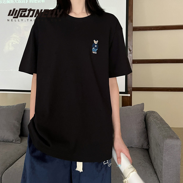 เสื้อยืดคอกลม ผู้ชาย เสื้อยืดผู้ชายเกาหลี เสื้อยืดเกาหลี แบรนด์ NELLY