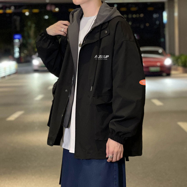 เสื้อแจ็คเก็ตเบสบอล เสื้อคลุม เสื้อแขนยาวสไตล์เกาหลี