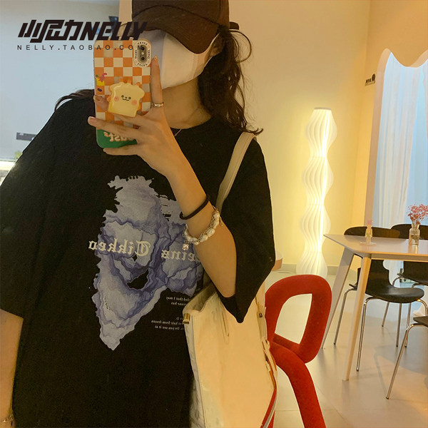 เสื้อยืดคอกลม ผู้ชาย เสื้อยืดผู้ชายเกาหลี เสื้อยืดเกาหลี แบรนด์ NELLY