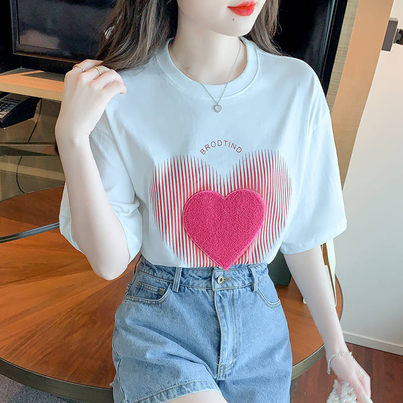 เสื้อยืดวัยรุ่นน่ารักๆ เสื้อวัยรุ่นแขนสั้น เสื้อผ้าวัยรุ่นเกาหลี แบรนด์ Wiyike