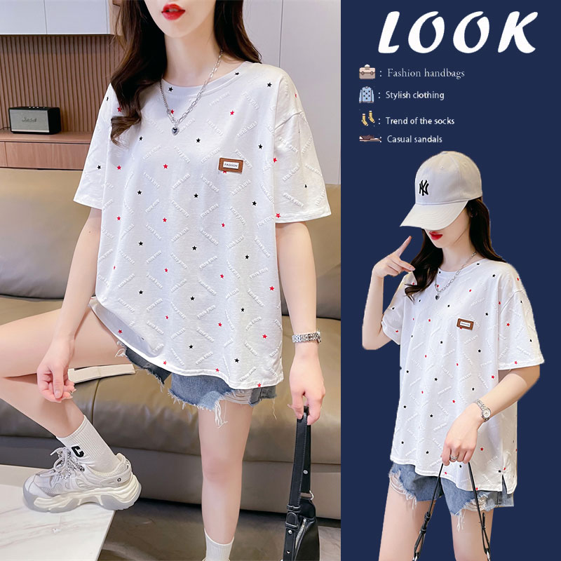 เสื้อยืดคนอ้วนแบบโอเวอร์ไซส์แบบ ulzzang fashion สนใจทักแชท