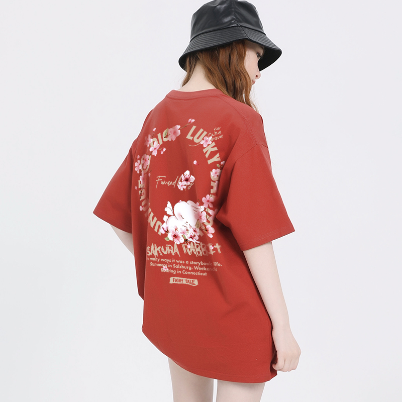เสื้อผ้าวัยรุ่นเกาหลี เสื้อยืดวัยรุ่นผู้หญิง มีขนาด S M L XL