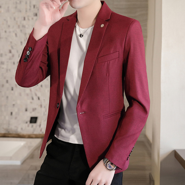 สูท Blazers ผู้ชาย เสื้อคลุมสไตล์สูท สำหรับผู้ชาย สำเนา