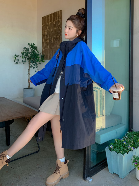 เสื้อโค้ท เสื้อโค้ทกันหนาว เสื้อโค้ทใส่เที่ยวต่างประเทศ ยี่ห้อ: Qianziqian
