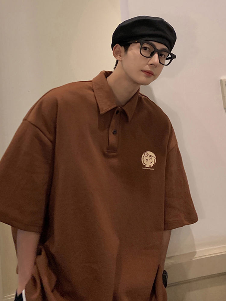 เสื้อยืดผู้ชายอ้วน S-5XL(อกเสื้อ39-51นิ้ว)