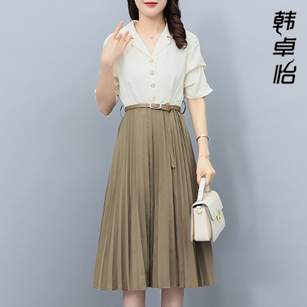 เดรสวัยผู้ใหญ่40-60ปี เดรสคุณแม่ ชุดเดรสทำงานวัยผู้ใหญ่ แบรนด์ MAMA DRESS