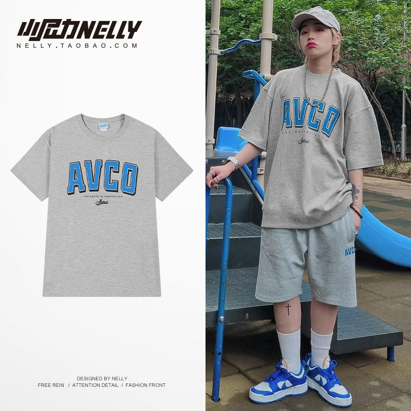 เสื้อยืดคอกลม ผู้ชาย เสื้อยืดผู้ชายเกาหลี เสื้อยืดเกาหลี แบรนด์ NELLY