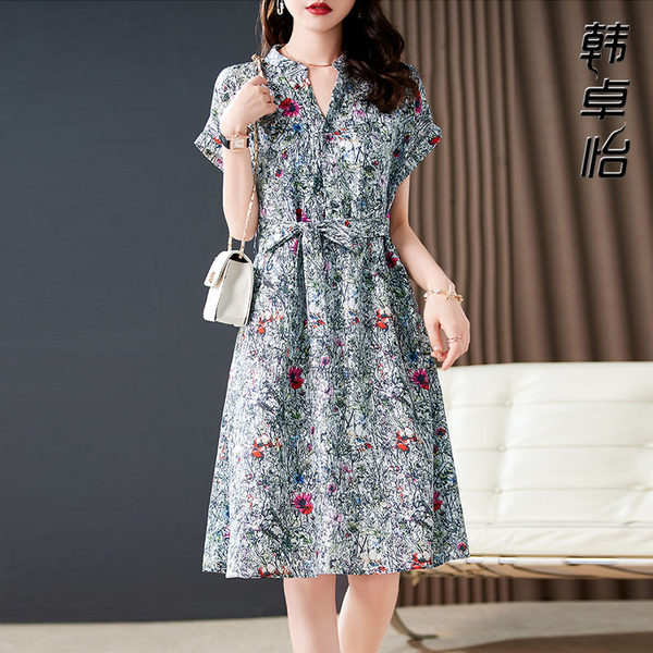 เดรสวัยผู้ใหญ่40-60ปี เดรสคุณแม่ ชุดเดรสทำงานวัยผู้ใหญ่ แบรนด์ MAMA DRESS