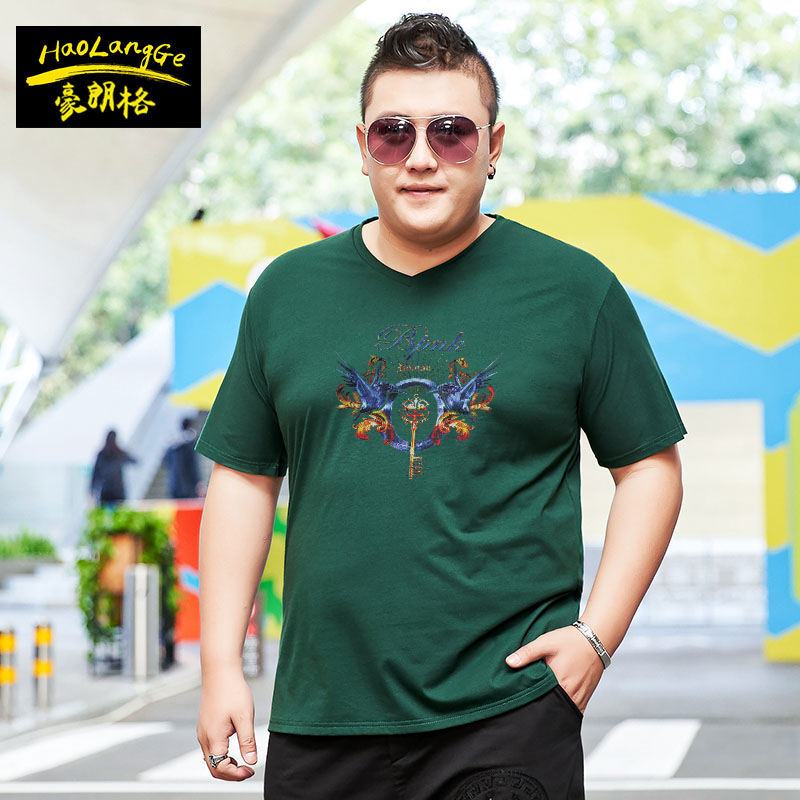 เสื้อยืดผู้ชายอ้วน S-5XL(อกเสื้อ39-51นิ้ว)