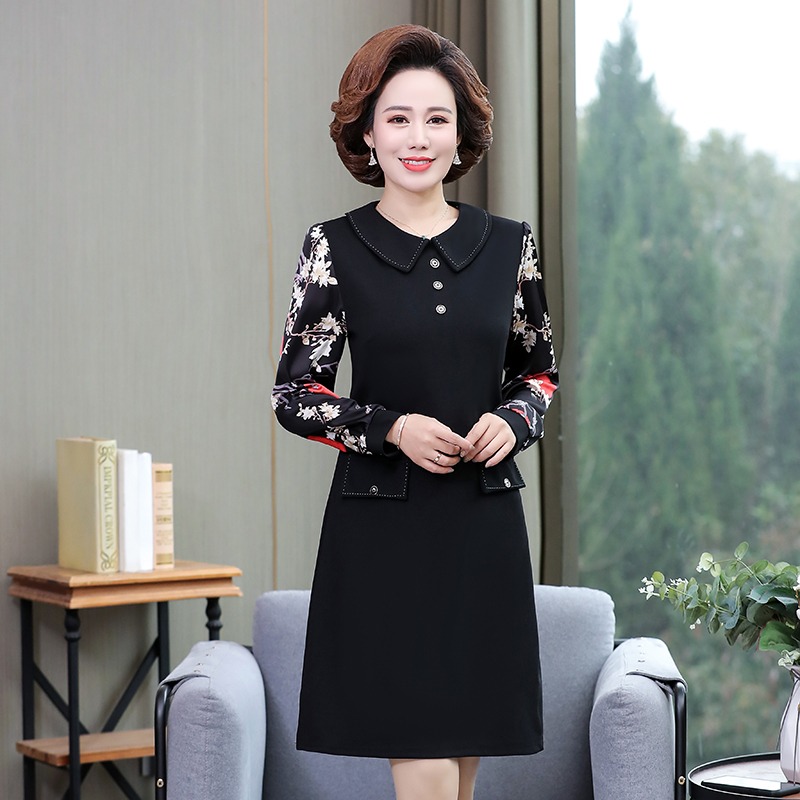 เดรสวัยผู้ใหญ่40-60ปี เดรสคุณแม่ ชุดเดรสทำงานวัยผู้ใหญ่ แบรนด์ MAMA DRESS