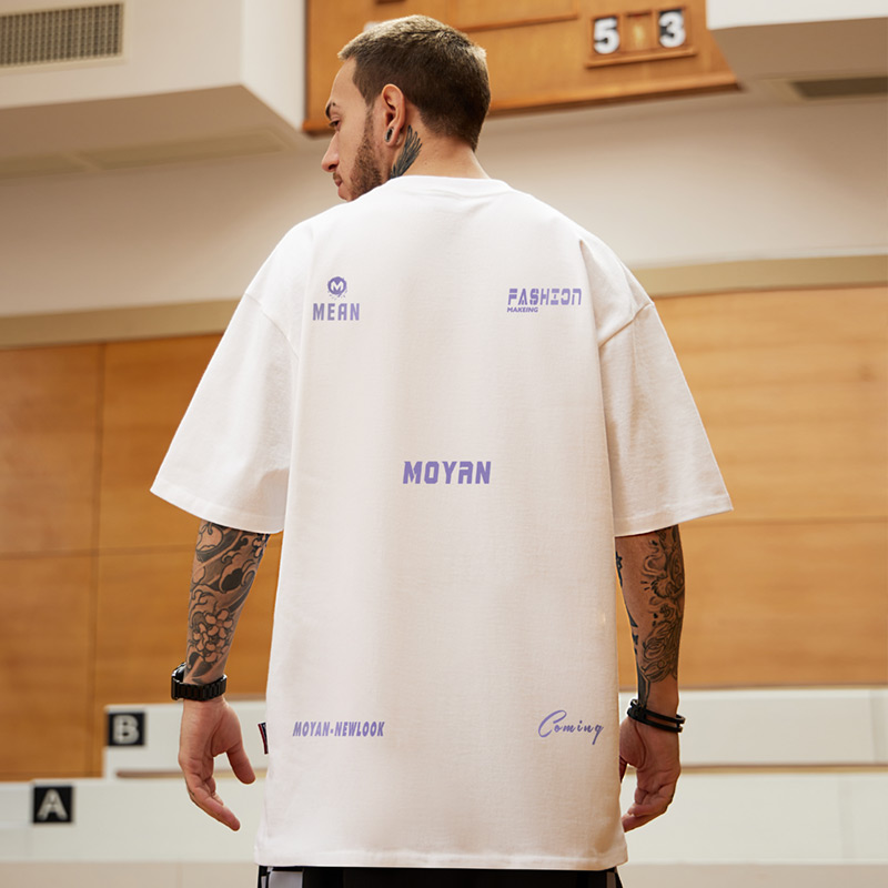 เสื้อยืดผู้ชายอ้วน S-5XL(อกเสื้อ39-51นิ้ว)
