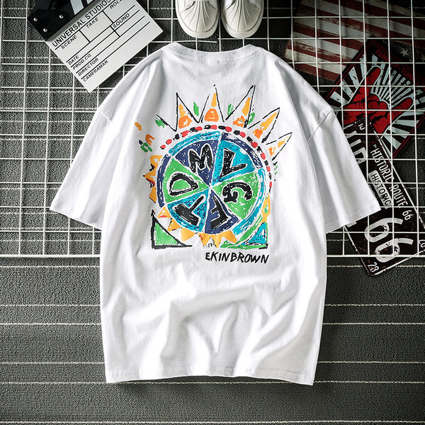 เสื้อยืดผู้ชายอ้วน S-5XL(อกเสื้อ39-51นิ้ว)